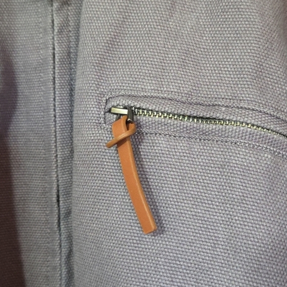 Ocean Coast Canvas Fleece Lined  Chore Outdoor Coat Cotton Men’s 3X - Picture 2 of 8